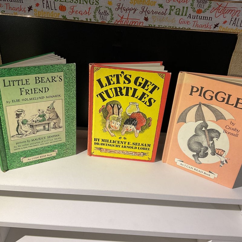 Classic Children’s Books 1960s-1970s (3 book bundle)