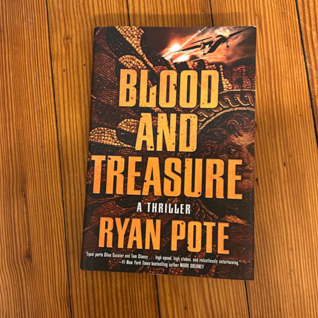 Blood and Treasure (First Edition, First Printing)
