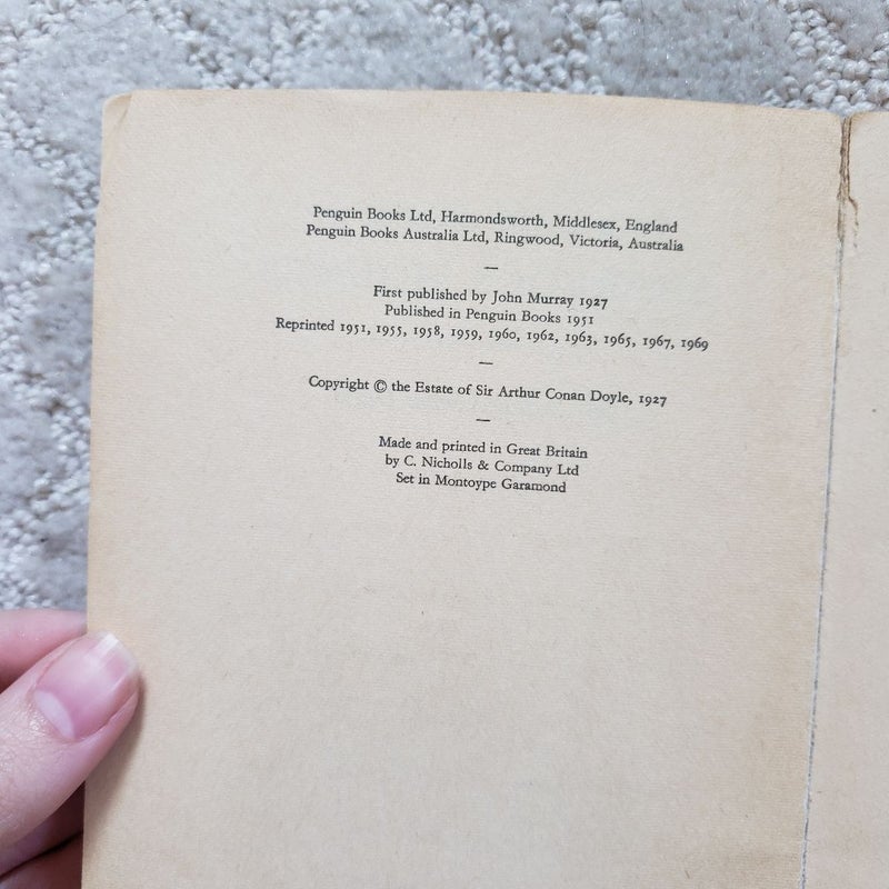 The Case-Book of Sherlock Holmes (Penguin Books Reprint, 1969)