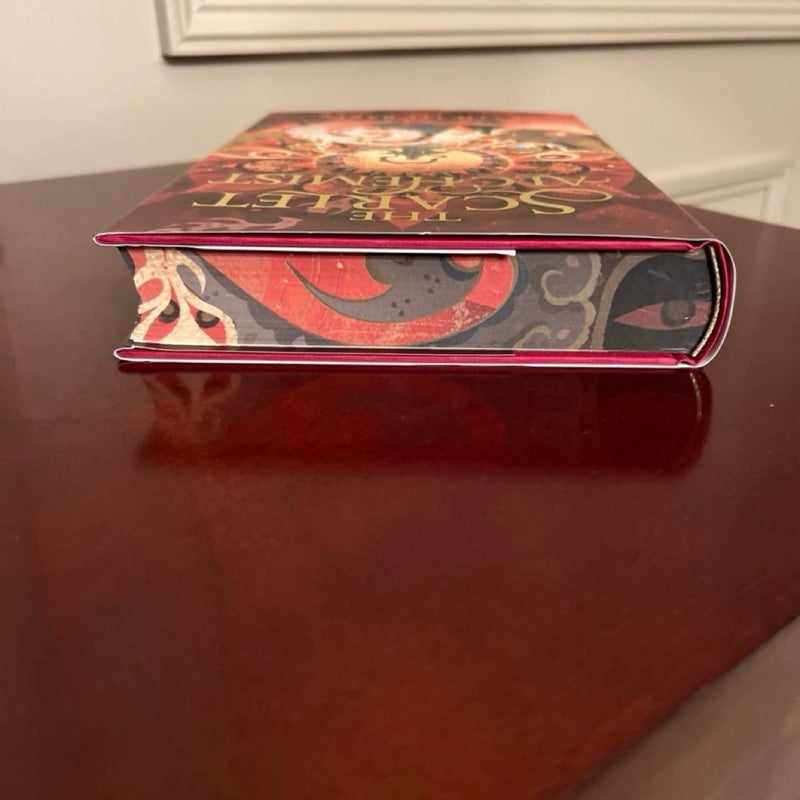 Fairyloot The Scarlett Alchemist (Signed with Sprayed Edges)
