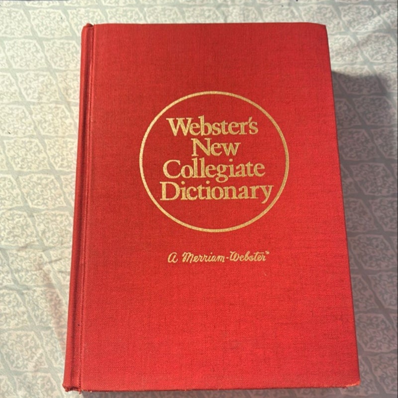 Webster's New Collegiate Dictionary