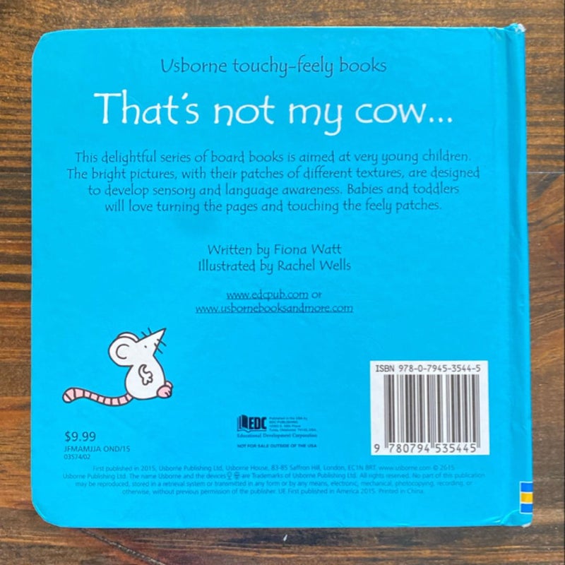 That's Not My Cow