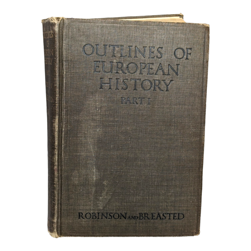 Outlines of European History Part I