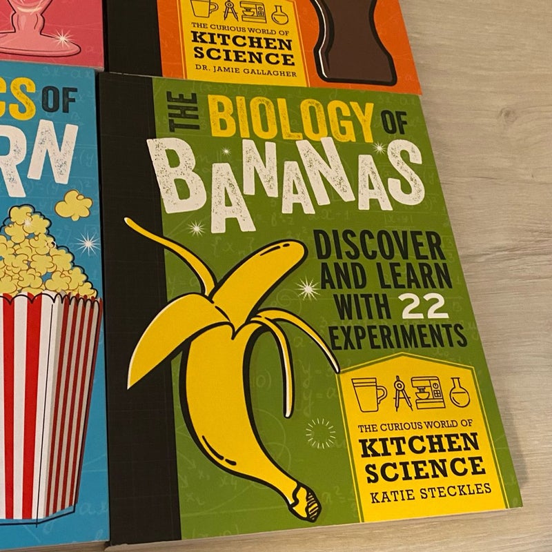 The Curious World Of Kitchen Science Book Set