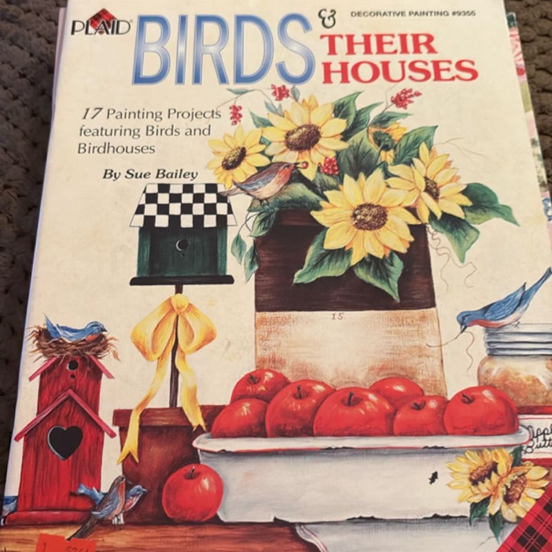 Birds & Their Houses, Decorative Painting