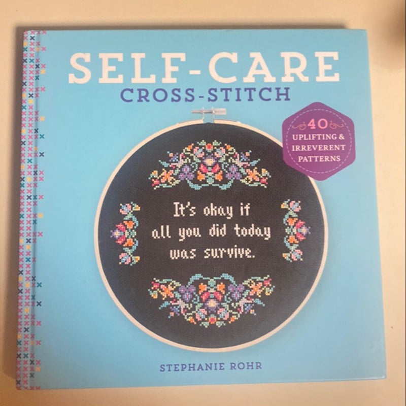 Self-Care Cross-Stitch-BRAND NEW