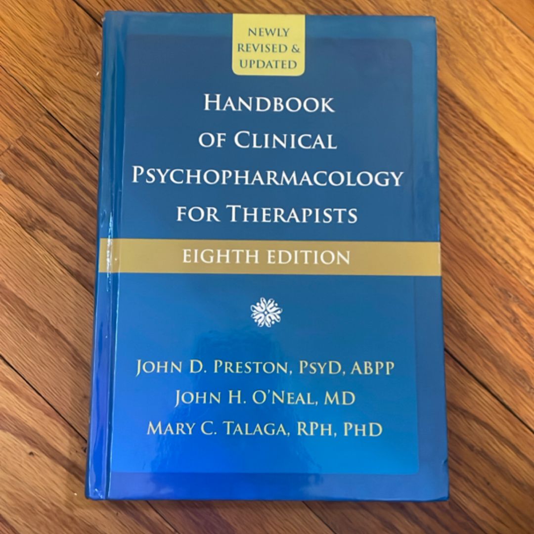 Handbook of Clinical Psychopharmacology for Therapists