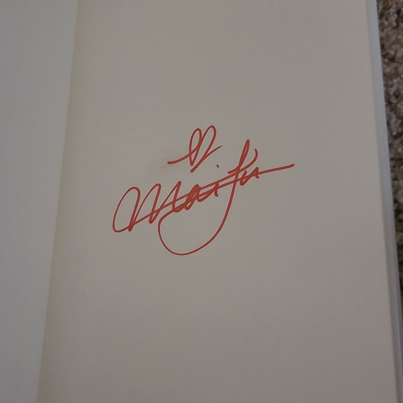 Warcross signed copy