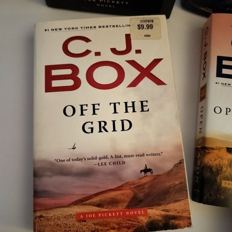 C.J. Box Joe Pickett Book Lot of 10 Open Season