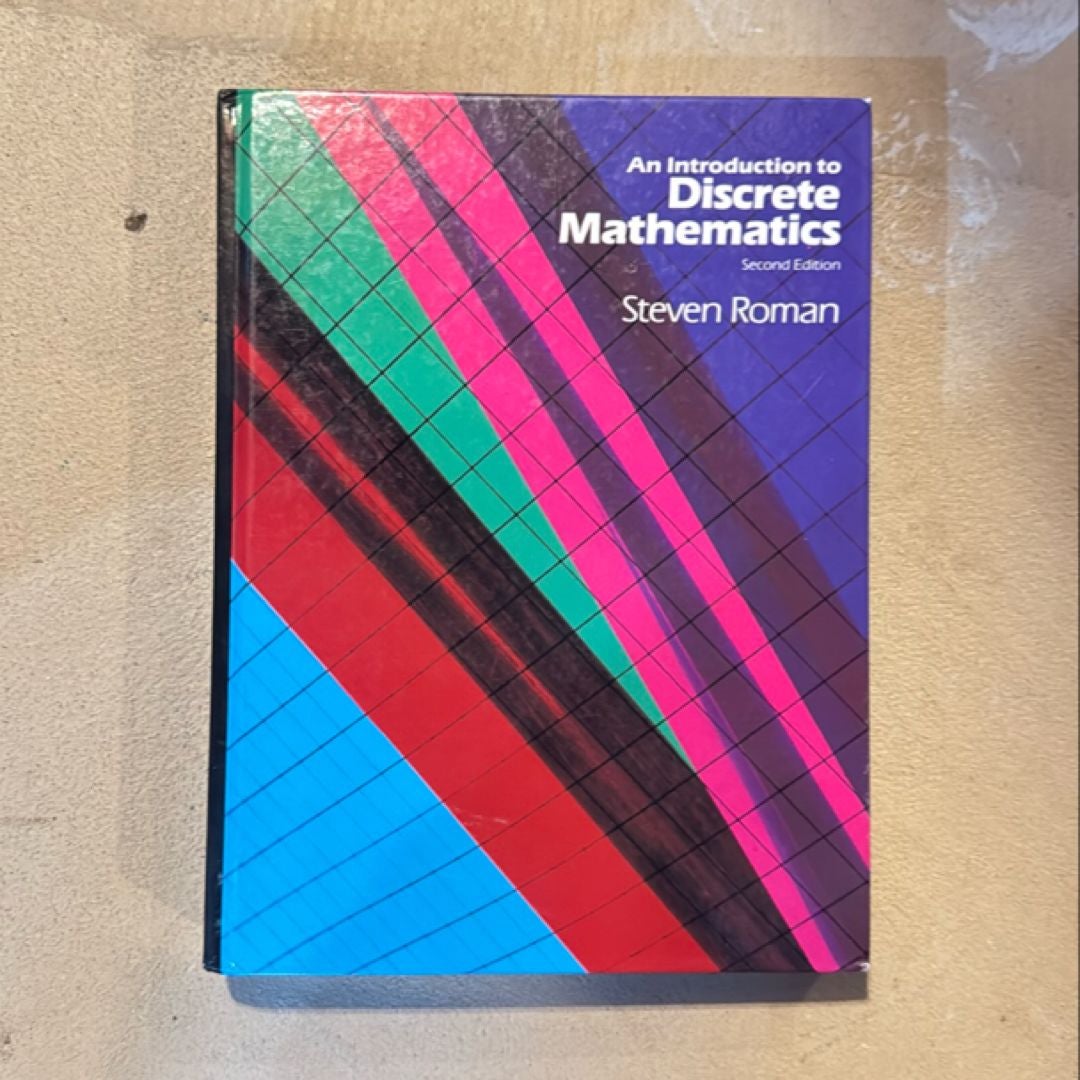 An Introduction to Discrete Mathematics by Steven A. Roman