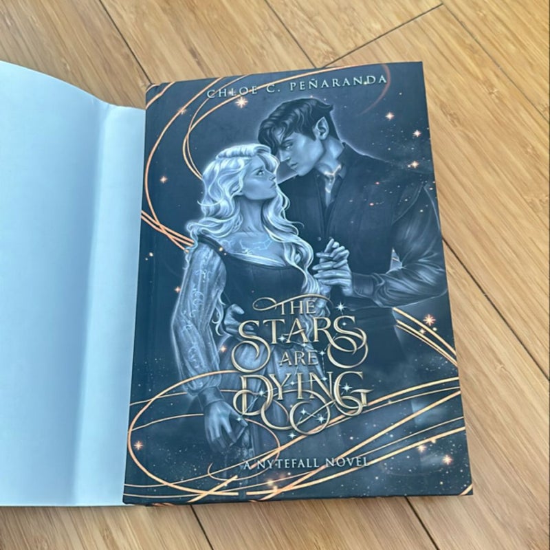 SIGNED OOP - the stars are dying