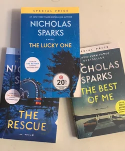 Nicholas Sparks, lot of 3! 