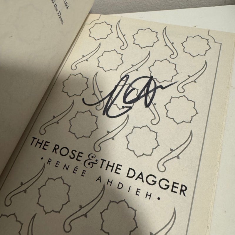 The Rose and the Dagger SIGNED
