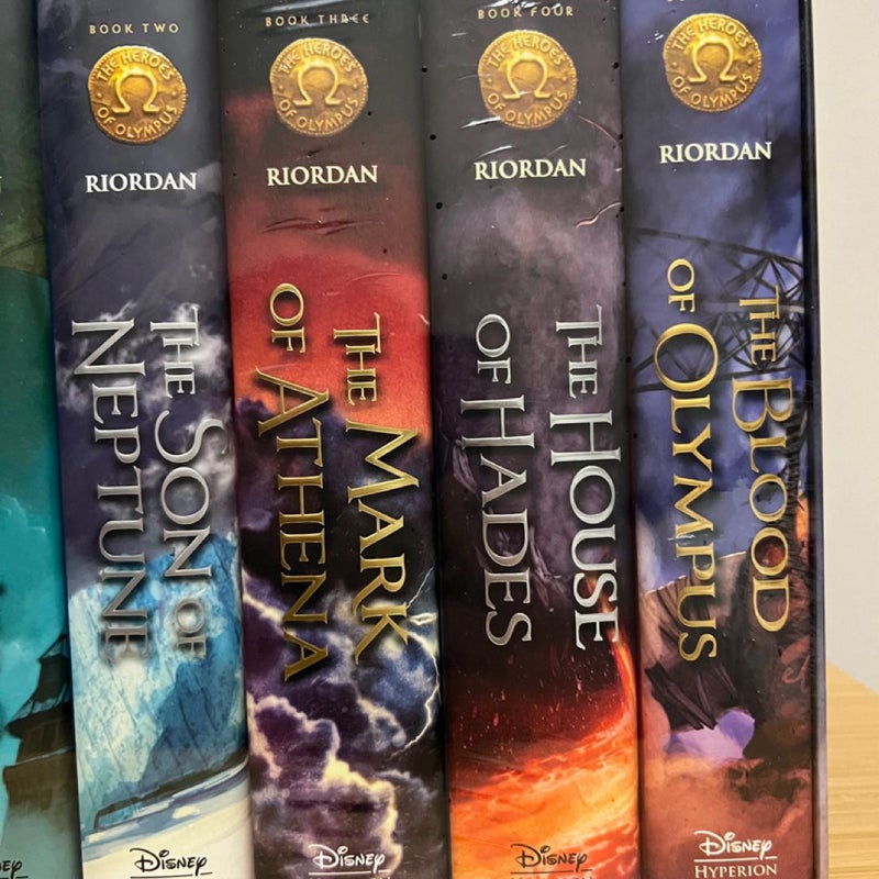 The Heroes of Olympus Hardcover Boxed Set