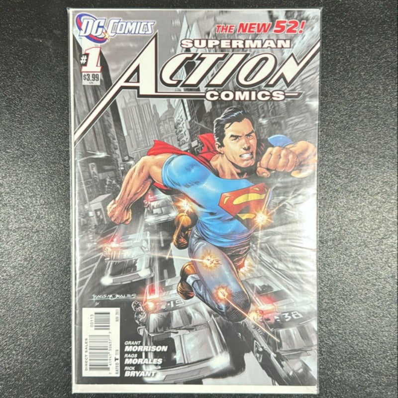 Superman # 1 Nov 2011 Action Comics The New 52 DC Comics