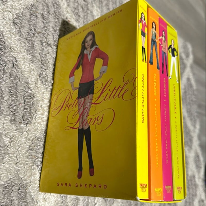 Pretty Little Liars Box Set: Books 1 To 4