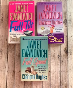 Janet Evanovich Bundle 3 Books Full Speed Full Tilt Full Blast