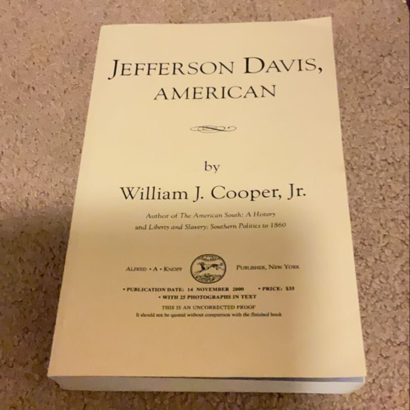 Jefferson Davis, American