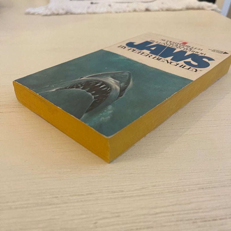 JAWS -Rare Book Club Edition -No Swimmer 1975