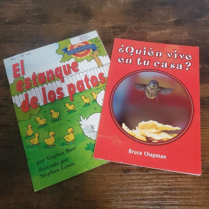 Various Bi-lingual/Spanish Children's Books 