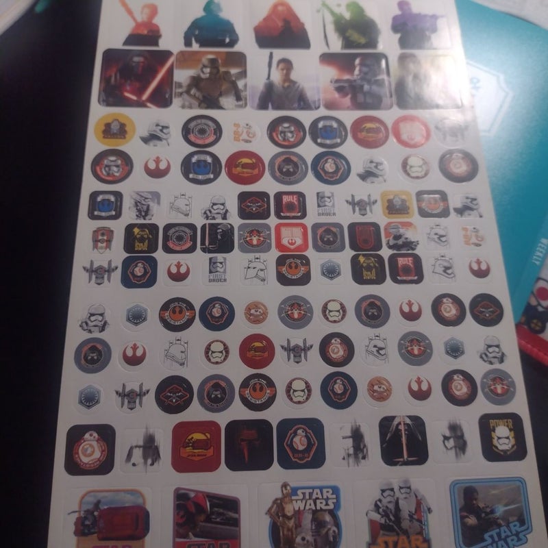 Star wars stickerlands fun pad 