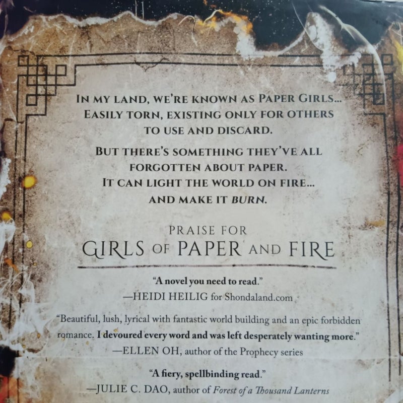 Girls Of Paper And Fire 