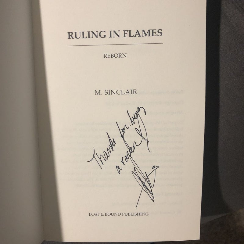 Ruling In Flames(Signed) 