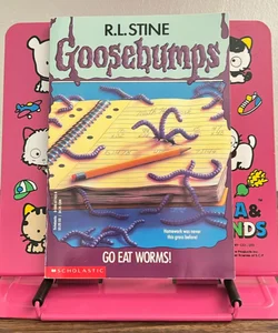 Go Eat Worms! (Goosebumps) FIRST EDITION 