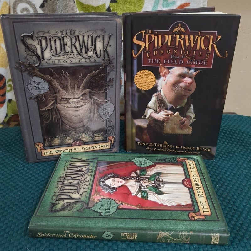 Spiderwick Chronicles set (3) books 