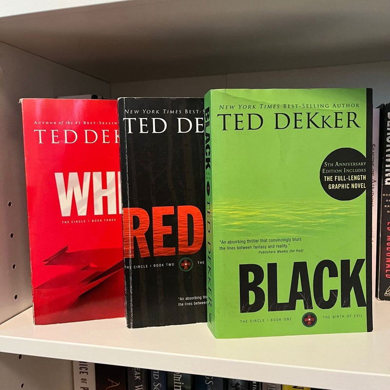Ted Dekker Circle - Black, Red, White Set