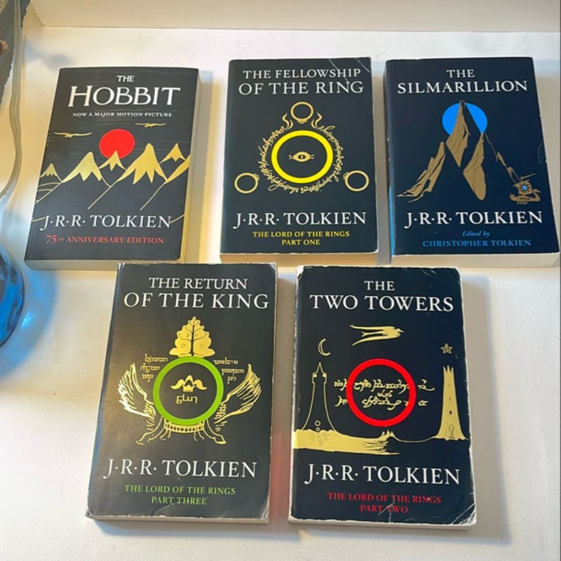 The Fellowship of the Ring (Tolkien book set) 