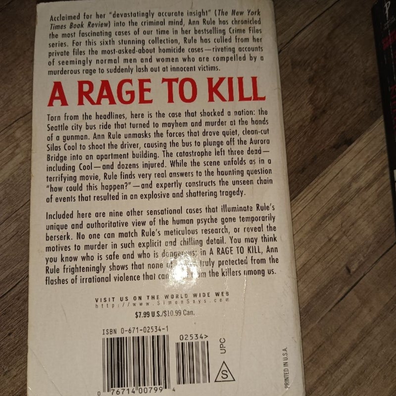 A Rage to Kill and Other True Cases