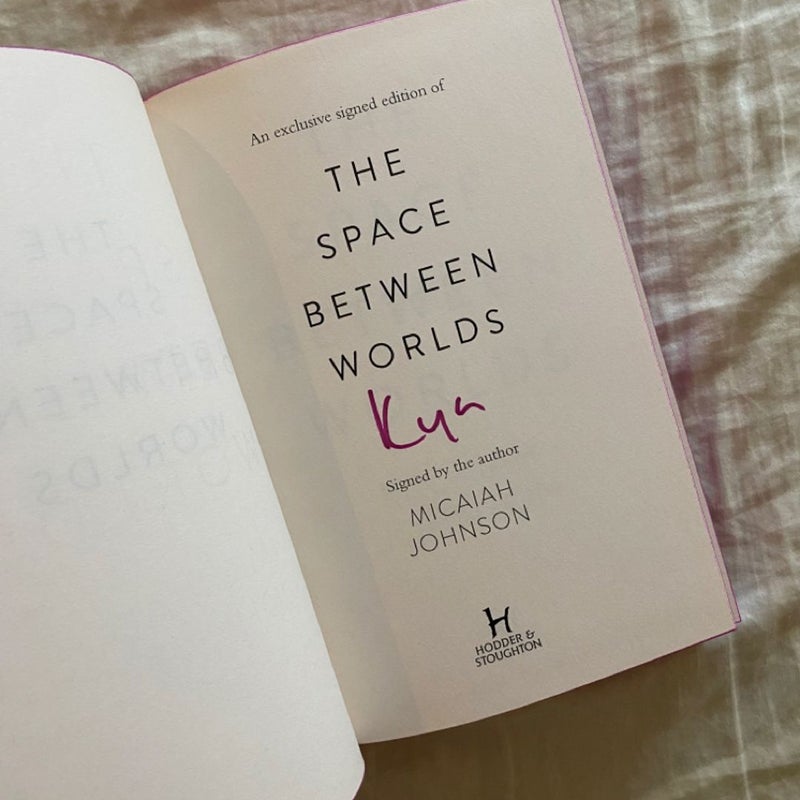 The Space Between Worlds ( Illumicrate exclusive edition )