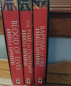 The Witcher Boxed Set: Blood of Elves, the Time of Contempt, Baptism of Fire