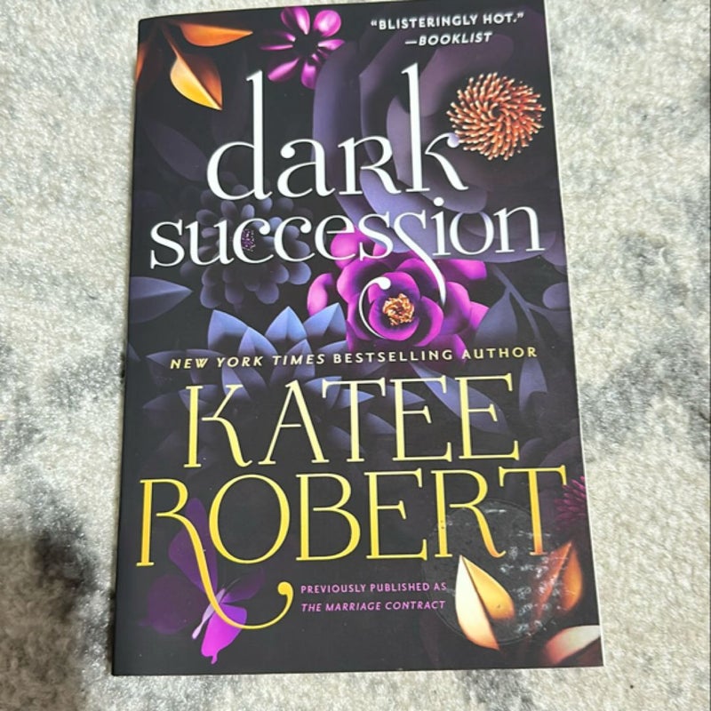 Dark Succession (previously Published As the Marriage Contract)