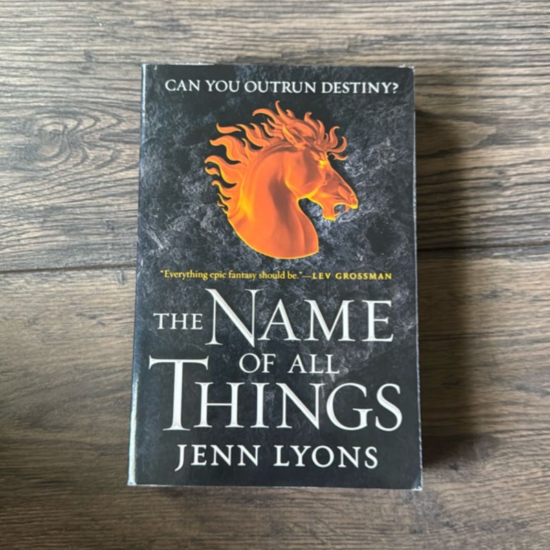 The Name of All Things