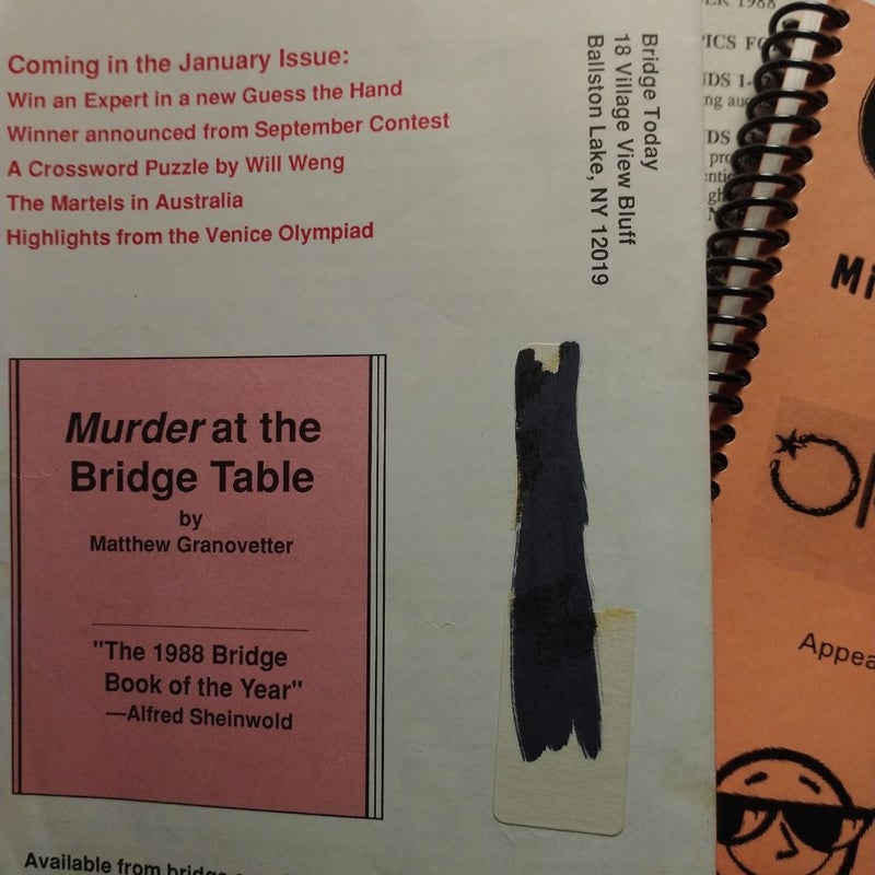 Bundle-American Contract League Orlando Mickey Mouse and Goofy, Bridge Today and Mikes Newsletters