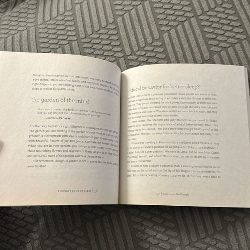 Buddha's Book of Sleep