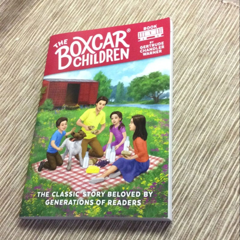 BUNDLE:  #1-The Boxcar Children, #2-Surprise Island, #17-Mystery Behind the Wall