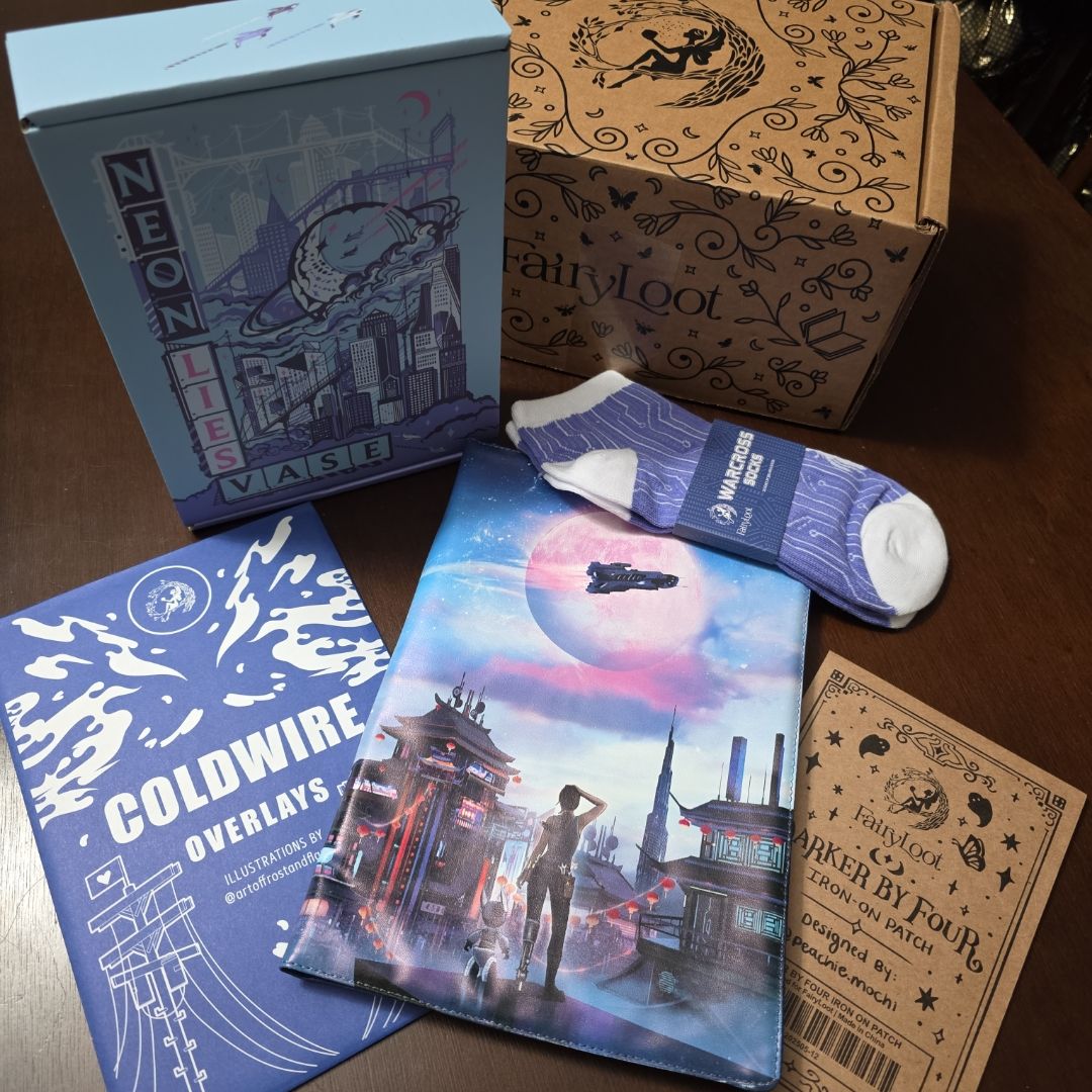 Fairyloot- selections from the December YA box