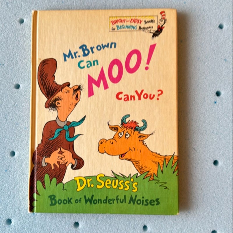 Mr. Brown Can Moo! Can You ?