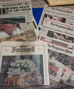 12 The Virginian-Pilot Sections on The Death of Princess Diana
