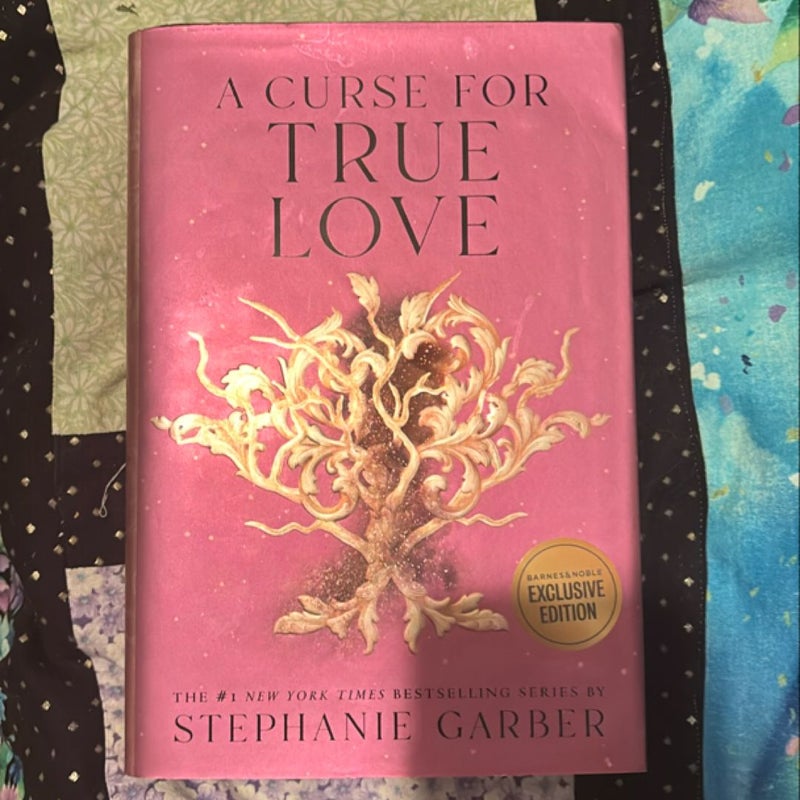 A curse for true love Barnes and Noble Exclusive Edition with Pre Order Page Inserts
