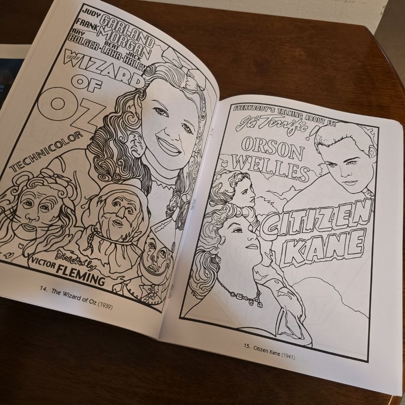 Color Your Own Classic Movie Posters