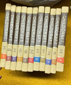 Childcraft Library vol 2, 3,4,7,8,9,10,11,12,13,15