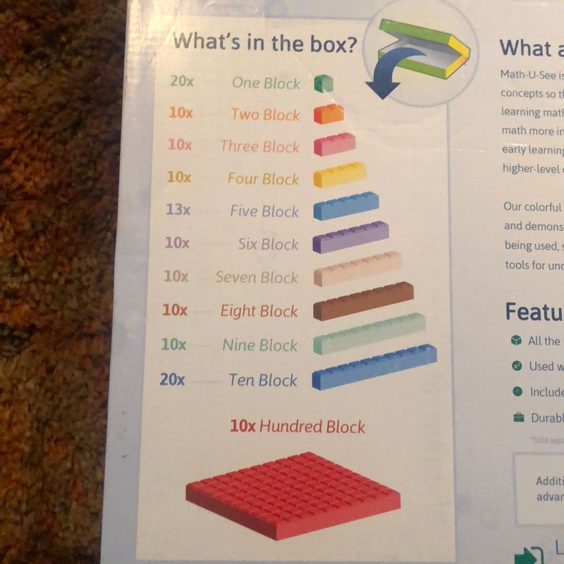 Math U See Integer Block Kit