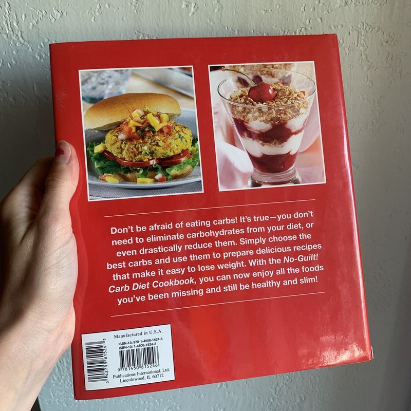 No Guilt! Carb Diet Cookbook
