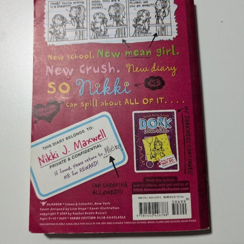 Lot Of 5 Dork Diaries Books By Rachel Renee Russell