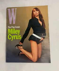 W Miley Cyrus “The PoP Issue” Issue Volume 3 2024 Magazine