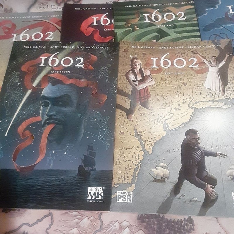 1602 1-8 complete Marvel Comics set